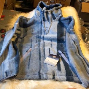 MadHappy Columbia Fleece Sherpa Hoodie Peaceful